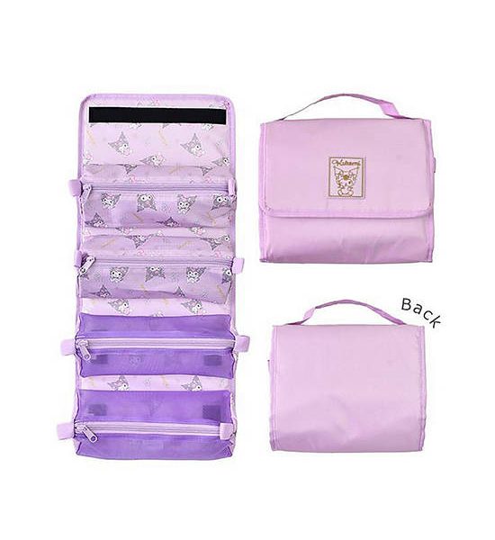 SANRIO Travel Pouch 4 In 1 Kuromi Purple. 100% оригинал