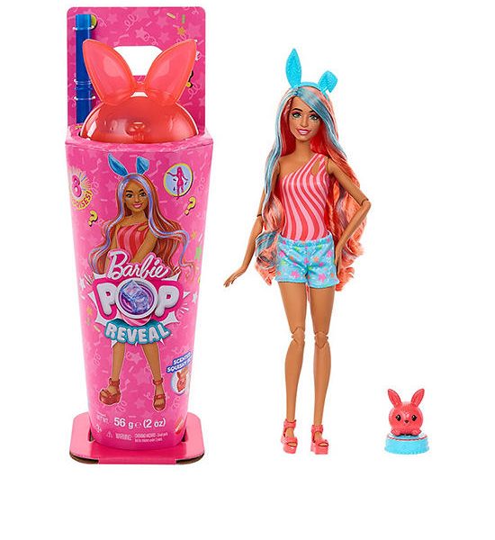 BARBIE Bunny Fashion Doll Pop Reveal Shakes Series, Scented Bright Multi-Color. 100% оригинал