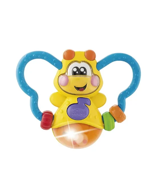 CHICCO ELECTRONIC RATTLE LIGHTINGBUG. 100% оригинал