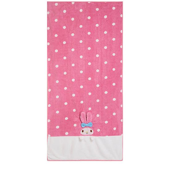 SANRIO Towel Microfiber My Melody Bloom Size 25x50 in Pink. 100% оригинал
