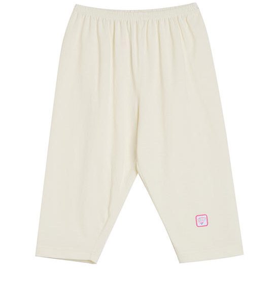 Angel Baby Girl Toddler Pyjamas Cropped Pants Summer Shell Print Cream. 100% оригинал
