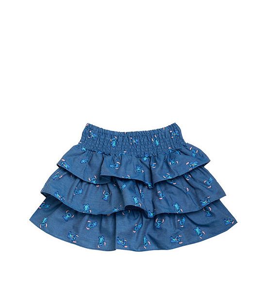 FOF KIDS Girl Skirt Lilo & Stitch Dark Blue. 100% оригинал