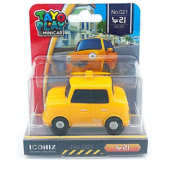 TAYO The Little Bus Vehicle Toy Nuri - Tayo Play & Mini Car Yellow. 100% оригинал