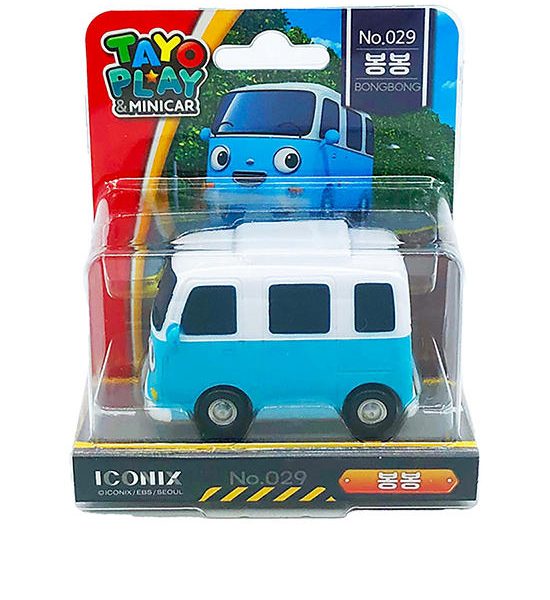 TAYO The Little Bus Vehicle Toy Bongbong - Tayo Play & Mini Car Multi-Color. 100% оригинал