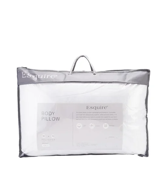 ESQUIRE BODY PILLOW COMFORT 1200G 45X125. 100% оригинал