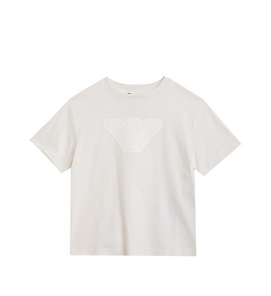 EMPORIO ARMANI Boy T-Shirt SS25 Off White. 100% оригинал