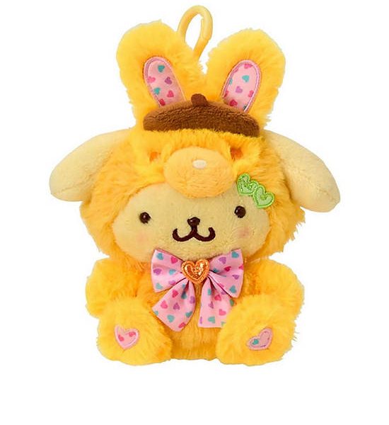 SANRIO Keyring Mascot Rabbit Pom Pom Purin Multi-Color. 100% оригинал