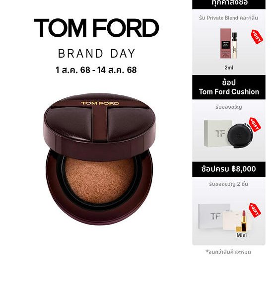 TOM FORD BEAUTY Architecture Soft Matte Blurring Cushion Foundation SPF 40/PA+++ 12 g. 100% оригинал
