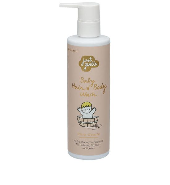 JUST GENTLE BABY HAIR&BODY WASH 200ML. 100% оригинал