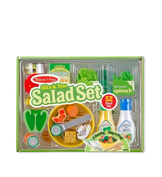 Melissa & Doug Slice Toss Salad Set Chartreuse. 100% оригинал