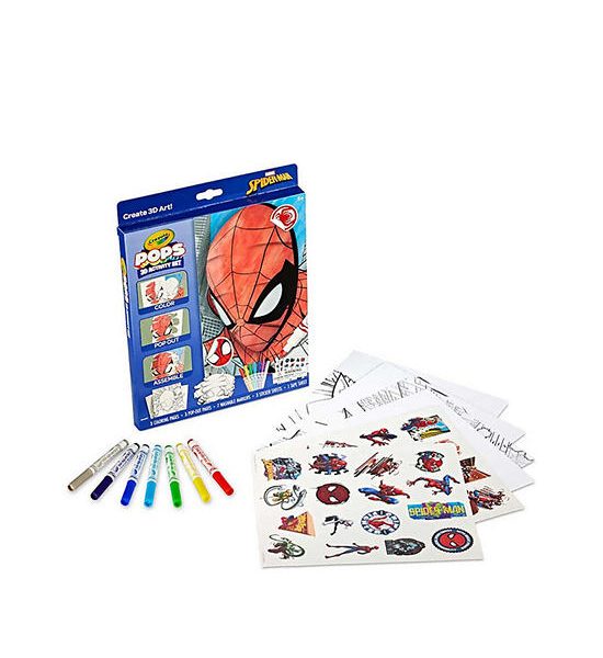 CRAYOLA Activity Set Pops Spiderman 3D. 100% оригинал
