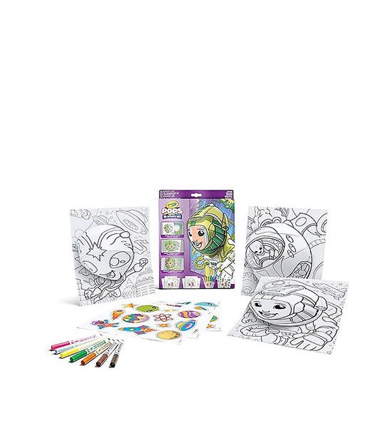 CRAYOLA Activity Set Pops Space 3D. 100% оригинал