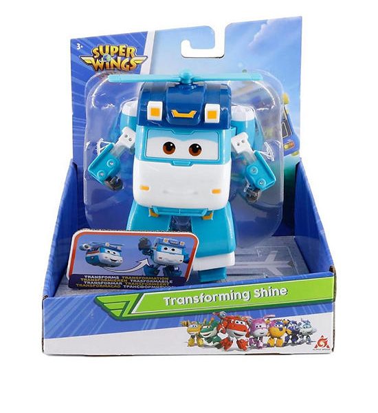 SUPER WINGS Transforming Toy - Shine Blue. 100% оригинал
