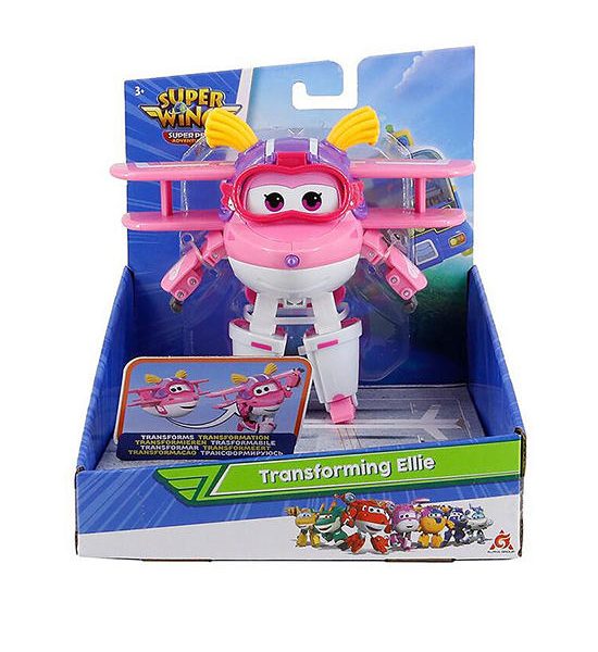 SUPER WINGS Transforming Toy - Ellie Pink. 100% оригинал