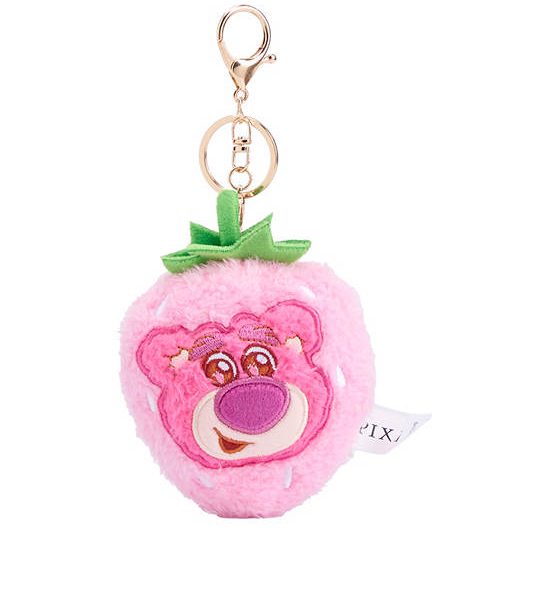 MINI MONO Keyring Lotso with Strawberry Pink. 100% оригинал