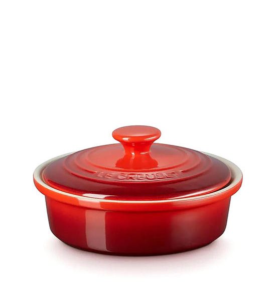 LE CREUSET Camembert Baker with Lid Global 4C Box 580 mL Cerise. 100% оригинал
