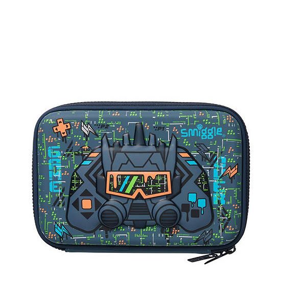 SMIGGLE Hardtop Pencil Case Character Trailblazer Grey. 100% оригинал