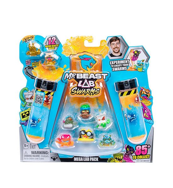 MRBEAST LAB Science Toy Swarms S2 Mega Lab 2 Multi-Color. 100% оригинал