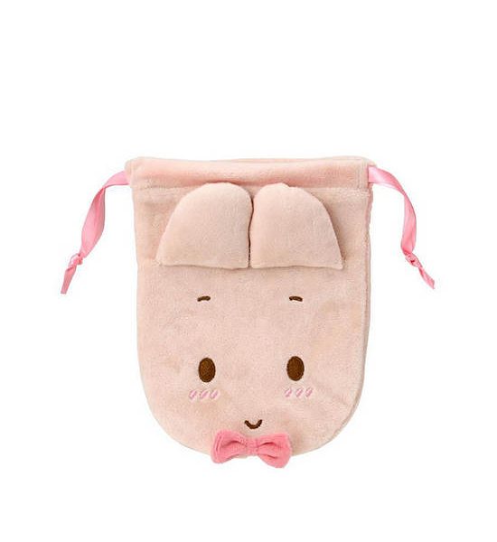 SANRIO Drawstring Bag Marron Cream Multi-Color. 100% оригинал