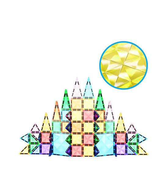 PICASSO TILES Magnetic Building Set Mini Diamond - Travel Sized 60 Piece Multi-Color. 100% оригинал