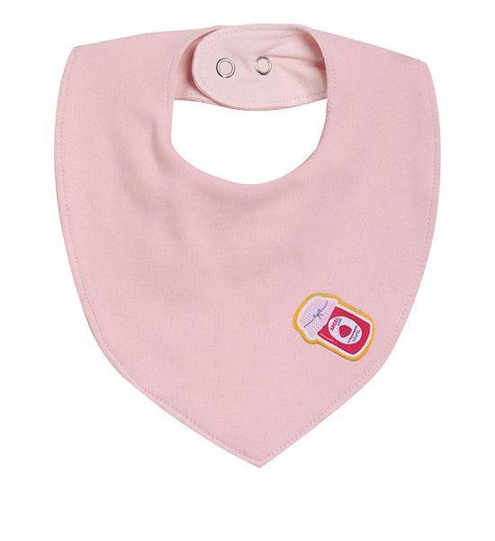 Angel Baby Infant Bib Cereal Print Pink. 100% оригинал