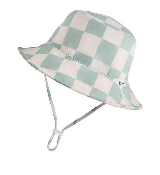 TINY TWINGLE Unisex Toddler Bucket Hats Sun Protective Sage Checkers Mint. 100% оригинал