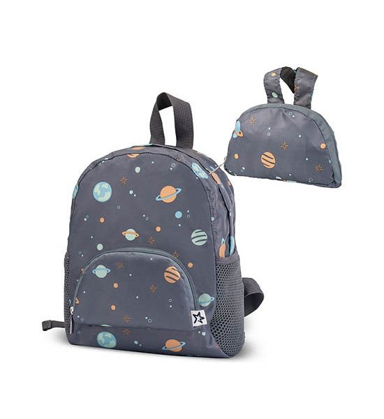 TINY TWINGLE Boy Toddler Backpack & Pouch Waterproof Space Grey. 100% оригинал