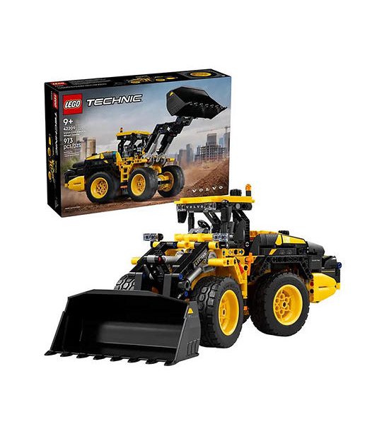 LEGO Block Toy Volvo L120 Electric Wheel Loader 42209 Yellow. 100% оригинал