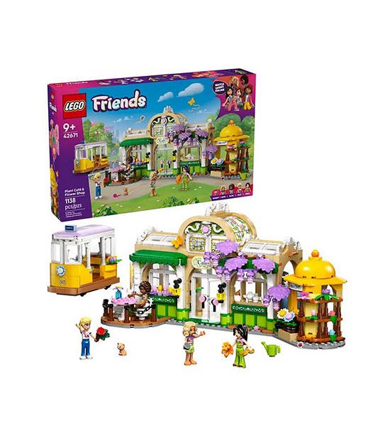 LEGO Block Toy Plant Cafe & Flower Shop 42671 Multi-Color. 100% оригинал