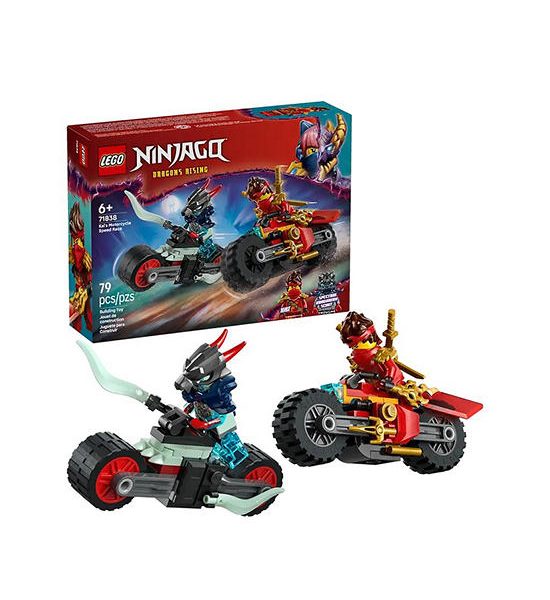 LEGO Block Toy Kai's Motorcycle Speed Race 71838 Multi-Color. 100% оригинал