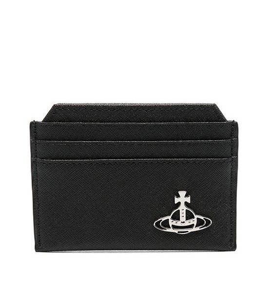 VIVIENNE WESTWOOD Women Card Holder Slim Black. 100% оригинал