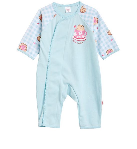 Angel Baby Infant Girl Bodysuit Long Sleeves Cookie Green. 100% оригинал