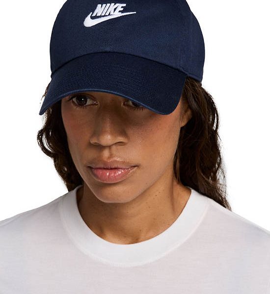 NIKE Unisex Cap Club Unstructured Futura Wash FB5368-451 Size M/L Obsidian/White. 100% оригинал