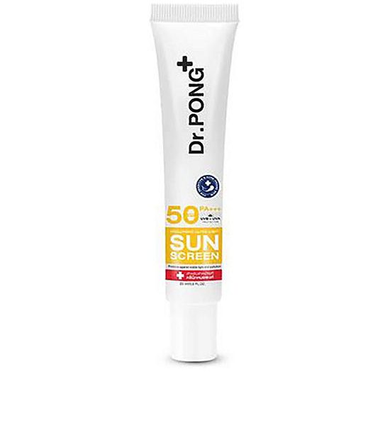 DR.PONG Hyaluronic Ultra Light Sunscreen With Aquatide SPF50 PA+++ 25 mL. 100% оригинал