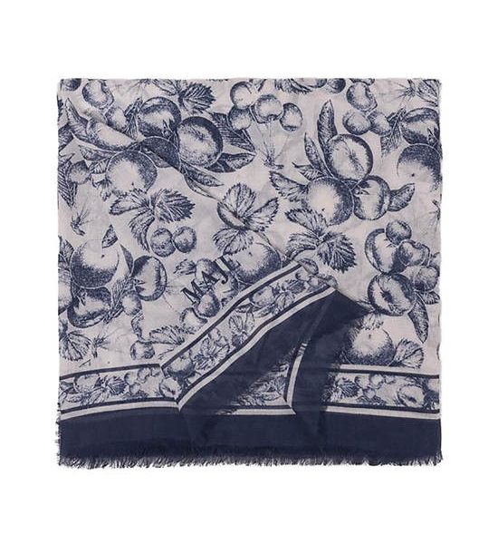MAJE Scarf Fruit Print Shawl. 100% оригинал
