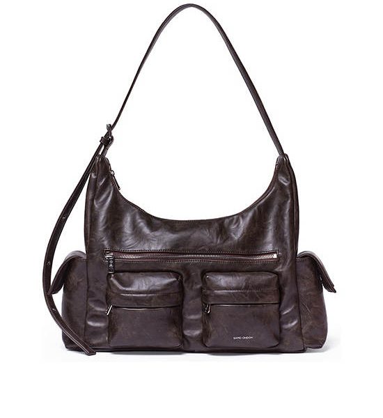 SAMO ONDOH Women Mug Bag Pocket L Size L Baked Mocha. 100% оригинал