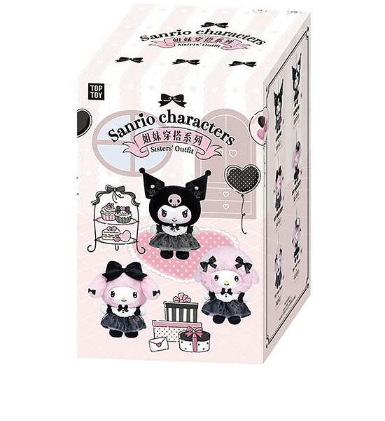 SANRIO Blind Box Vinyl Plush Sisters Outfit Mix Characters Multi-Color. 100% оригинал