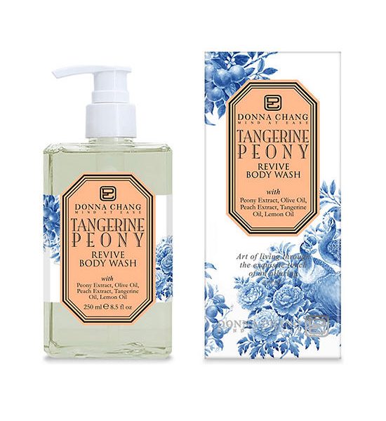 DONNA CHANG Body Wash Revive Tangerine Peony 250 mL. 100% оригинал
