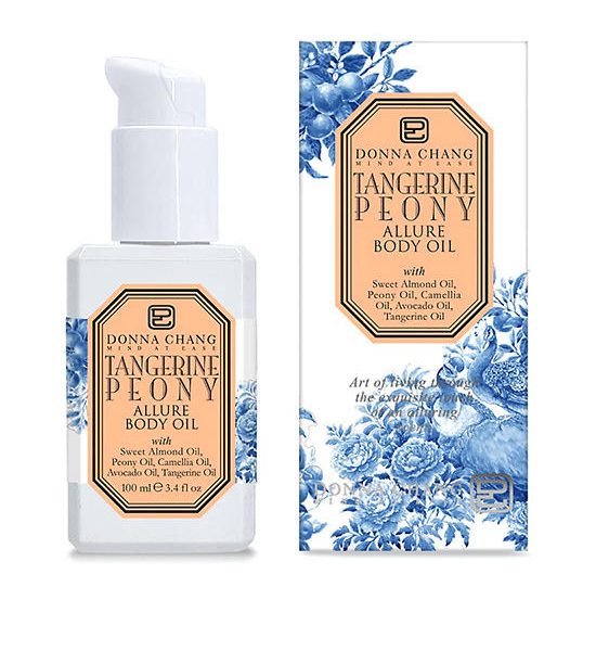 DONNA CHANG Body Oil Allure Tangerine Peony 100 mL. 100% оригинал