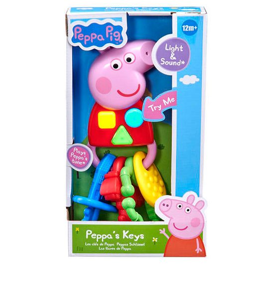 PEPPA PIG Toy Keys Multi-Color. 100% оригинал