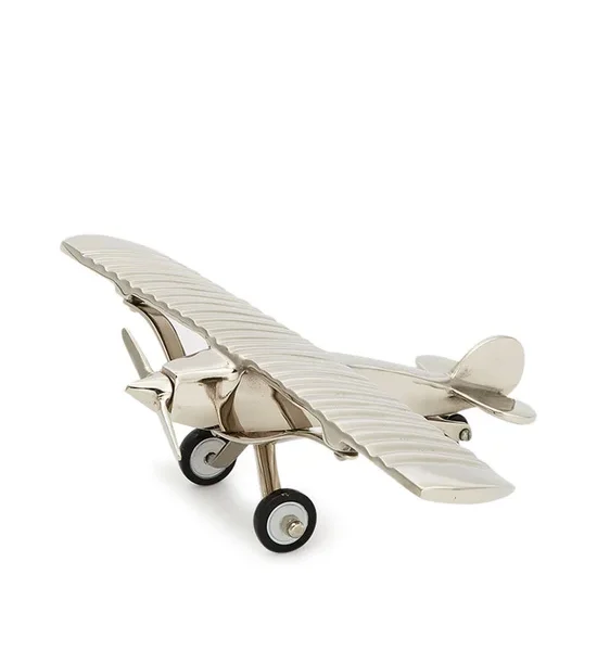 CENTRAL HOME Aeroplane CESSENA size 31x22x9cm. Silver. 100% оригинал