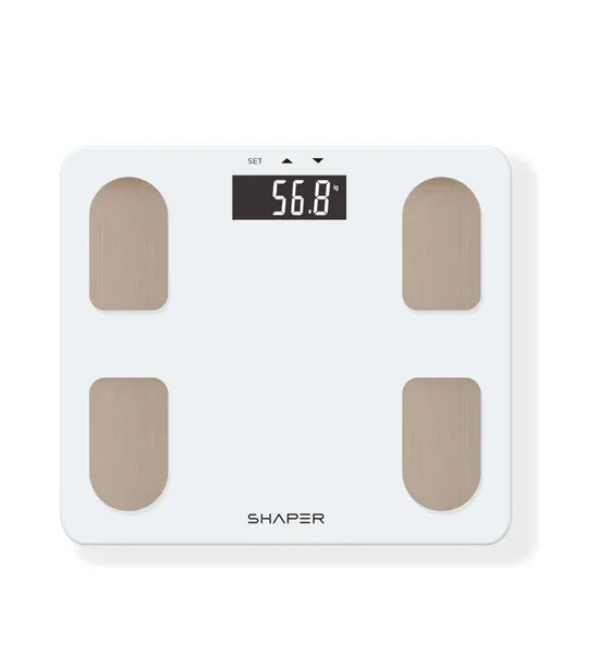 SHAPER Digital Personal Weight Scale and Body Fat Measurement BF-960 White. 100% оригинал