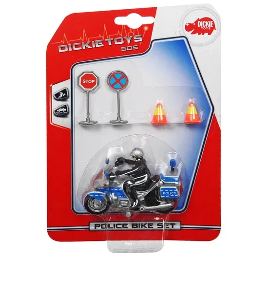 Dickie Toys Police Bike Set DK42001 Gray. 100% оригинал