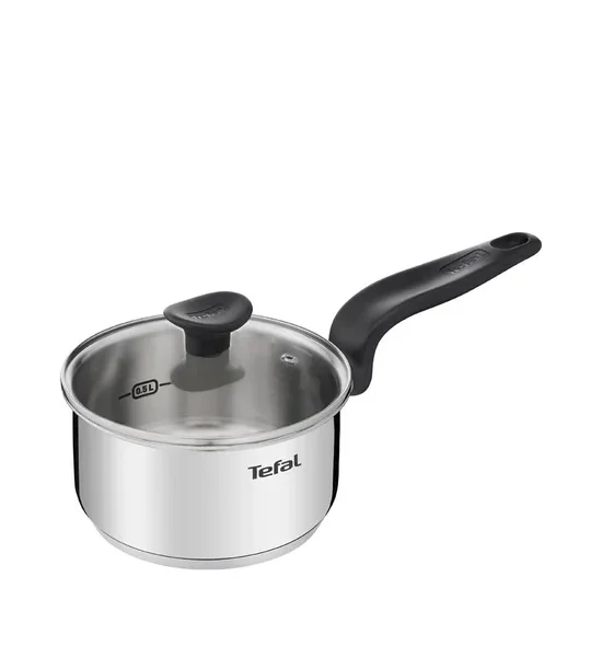 TEFAL PRIMARY SAUCEPAN 16 CM WITH GLASS LIDS Silver. 100% оригинал