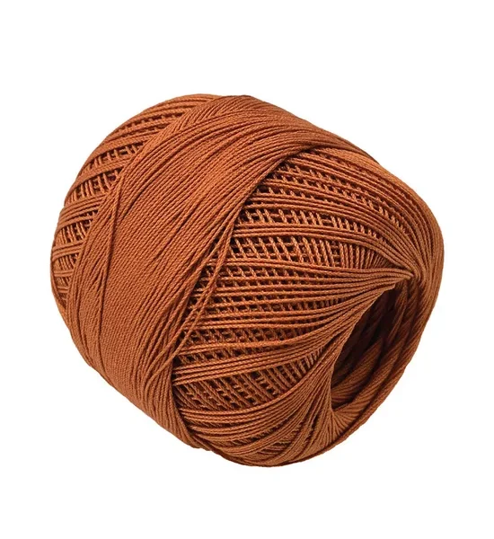 needle_world Crochet Yarn No.10 CROCHETC1004 265 m Sienna. 100% оригинал