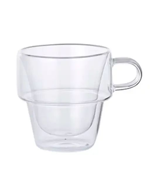 CENTRAL HOME Borosilicate Double Wall Glass Cup GC01025HS2 2 Pcs. Set 250 mL Transparent. 100% оригинал