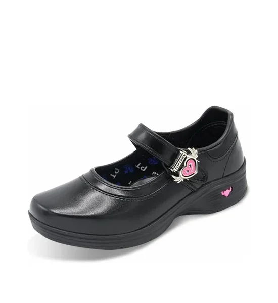 POPTEEN Student Shoes PT99BK41 Black. 100% оригинал