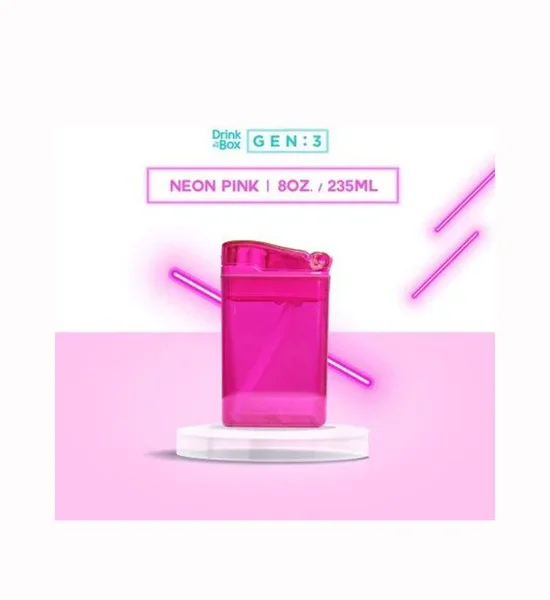 DRINK IN THE BOX 3rd Generation Drinking Flask 8859263051227 8 oz Pink. 100% оригинал