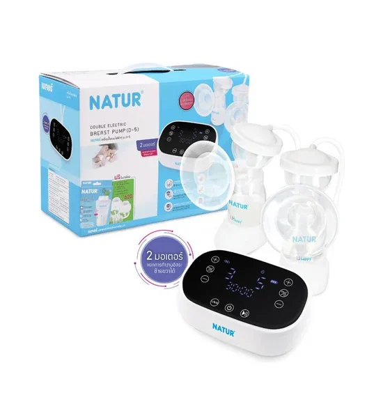 NATUR Double Electric Breast Pump D-5. 100% оригинал