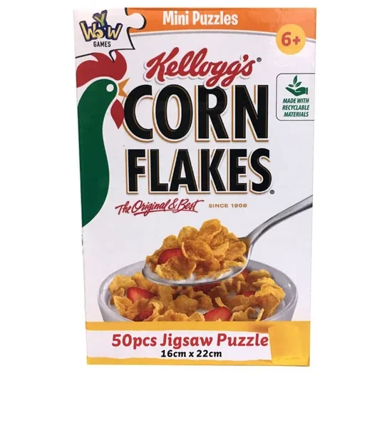 YWOW Mini Puzzles Kellogg'S Corn Flakes YW120190231E00 Multi-Color. 100% оригинал